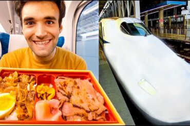 Living On Bento Boxes In Japan For 24 Hours: Shinkansen Bullet Train Experience!