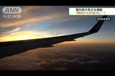 日本航空が空の旅を企画　コロナ禍でも海外旅行気分(2020年9月27日)