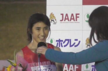 田中希実選手が判断ミスにより惜しくも日本新逃す、Prj-N女子3000ｍ8:48.38、ホクレンディスタンス2019北見大会。