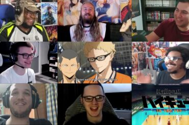 【海外の反応】Haikyuu TO THE TOP Episode 15 ハイキュー 15話 リアクション Reaction Mashup