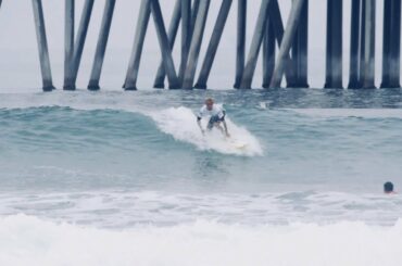 安室丈QFと松田詩野R1 ハイライト映像『Vans US Open of Surfing - Junior Tour』