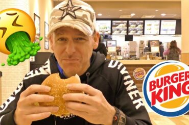 日本のバーガーキングを25年ぶりに食べてみたら今までで一番まずいハンバーガーだった！アメリカ人として恥ずかしい〜 Worst Burger I’ve Ever Eaten Burger King JP