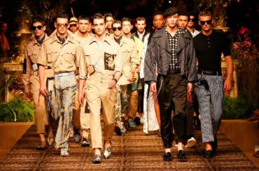 Dolce&Gabbana Men’s Spring Summer 2020 #DGSicilianTropical Fashion Show