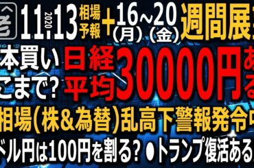 【相場天気予報&週間展望】相場では「日本買い」が意識される動き。欧米で疫学的リスク拡大が止まらぬ中、状況が「マシ」な日本株と円に買いが集中する傾向に。この流れは続く？トランプ復活ある？来週の相場は？