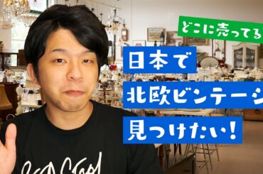 前編）日本でも沢山売ってる！見れる！北欧ビンテージ食器！