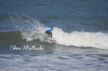 松田詩野選手QS1000ライディング／Shino Matsuda Surf riding in Ichinomiya Open