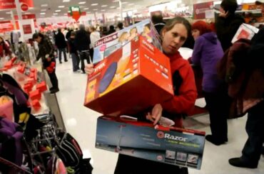 Shoppers go crazy on Black Friday