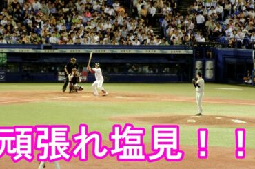 塩見泰隆選手【中山競馬場Ｇ1ファンファーレで登場☆】プロ野球 ヤクルトスワローズ×読売ジャイアンツ 2019.9.6