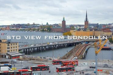 スウェーデンの旅4🇸🇪魔女の宅急便のモデルになった美しい橋や島々の観光スポット・ゴンドーレン展望台でストックホルムを一望【ジブリ映画の舞台】