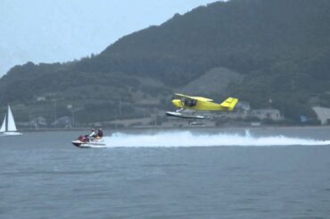 百島診療所　ウルトラライトプレーン水上機　初フライト　その13