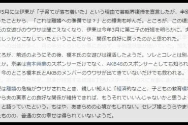 伊東美咲のセレブ夫が銀座のクラブで“激アツアフター”！　女好き直らずも離婚の可能性は……