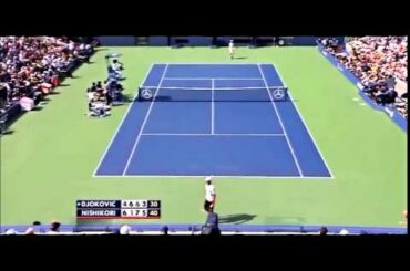 【全米オープン】錦織 圭 勝利!! VSノバク・ジョコビッチを破り 決勝進出!