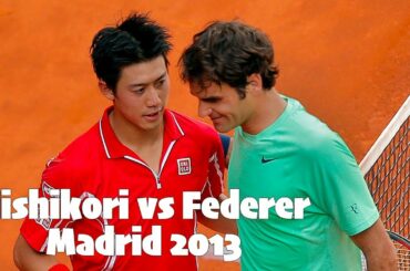 【テニス】錦織圭vsロジャー・フェデラー！マドリードオープン2013！【神業】Kei Nishikori vs Roger Federer at Madrid Open 2013