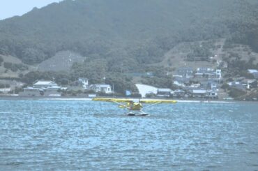 百島診療所　ウルトラライトプレーン水上機　初フライト　その6