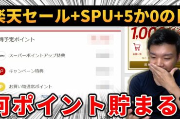 楽天ふるさと納税を10万円やったら何ポイント貯まるか検証【お買い物マラソン・スーパーセール】