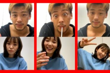 竹内涼真 x 飯豊まりえ インスタライブ 2021/01/19 Instagram Live Ryoma Takeuchi vs Marie Iitoyo