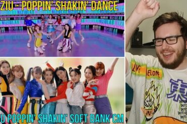 NiziU『Poppin’ Shakin’』Dance Performance & Soft Bank CM [REACTION]