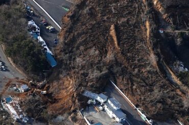 【空撮】福島、宮城で震度６強