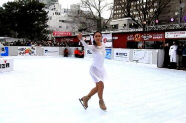 👯 ☃ 安藤美姫さんスケート教室　第70回 札幌雪まつり 2019 　午後の部