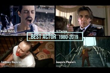 Academy Award for Best Actor（1980－2019）【アカデミー賞 主演男優賞（1980～2019）】