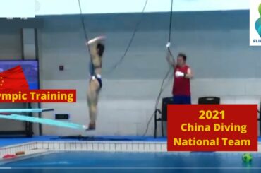 2021 China National Diving Team Training for Tokyo Olympic Games