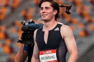 Rohan Browning runs 10.05 second 100m (+1.0) Tokyo Olympic Games Qualifier at QLD Track Classic 2021