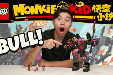 DEMON BULL KING!!! Lego Monkie Kid Set 80010 - Giveaway, Speed Build, Unboxing & Review!