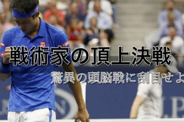 【テニス戦術】錦織圭が世界No.1を撃破！伝説の試合を徹底解説！ 錦織圭vsアンディ・マレー　全米オープン2016【再編集統合版】