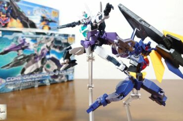 （コアガンダムIIにG3カラー＆ティターンズカラーが登場！エンブレムシールも付属！）HGBD:R 1/144 コアガンダムII(G-3カラー) ＆ コアガンダムII(ティターンズカラー)　レビュー