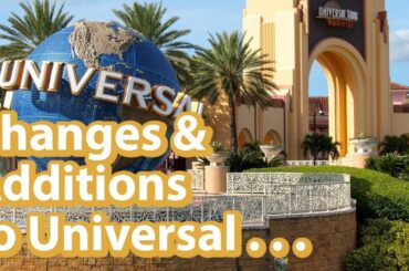 Interesting Concepts for Universal Studios | Plus Jurassic Roller Coaster Getting Some Big Pipes