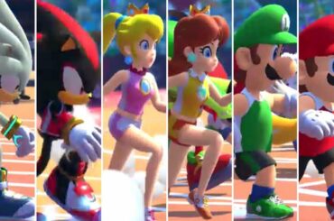 Mario & Sonic at the Olympic Games Tokyo 2020 - 110m Hurdles (All Characters)