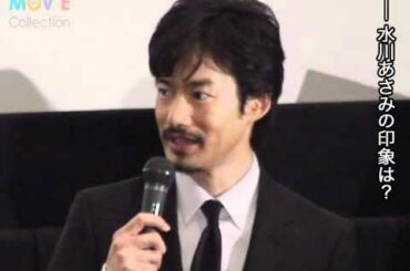 コメディ映画で倦怠期夫婦を演じた竹野内豊と水川あさみ、息もピッタリ