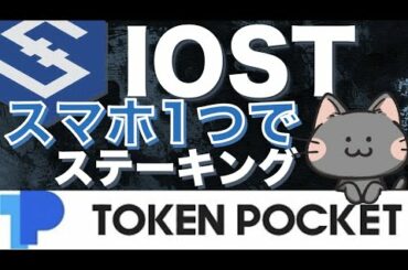 【スマホでOK】ステーキングでIOSTの枚数を増やせ！TokenPocket編【仮想通貨・暗号資産】