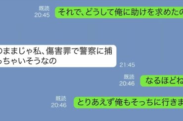 【LINE】気の強い美人嫁からSOS！「会社の飲み会の後に上司にホテルに連れ込まれそうになったの！」→むしろ妻の方が逮捕されそうな事態に！？【スカッとする話 修羅場】