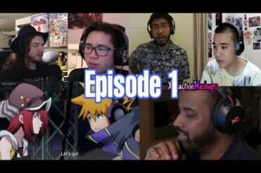 The World Ends with You The Animation Episode 1 REACTION MASHUP & REVIEW [すばらしきこのせかい 1話]