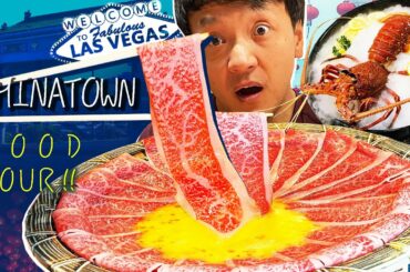 LOBSTER HOTPOT & 24 Hour JAPANESE RAMEN | Las Vegas CHINATOWN FOOD TOUR!