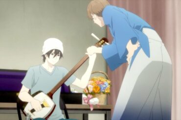 ましろのおと3話澤村 雪は​​三味線を演奏しました //Mashiro no Oto EP3 Shamisen Setsu Sawamura plays shamisen very specially