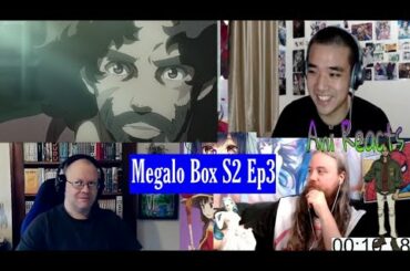 Nomad: Megalo Box 2 Episode 3 REACTION MASHUP [メガロボクス 2期 3話]