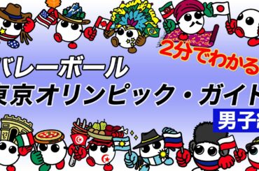 バレーボール 東京オリンピックガイド！男子編＜東京チャレンジ2021 日本×中国　5月2日（日）よる7時から地上波フジテレビで生中継！＞