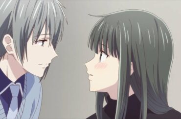 フルーツバスケット3期3話   真知キスする準備をしている由希、翔休憩 Fruits Basket season 3 episode 3 English sub