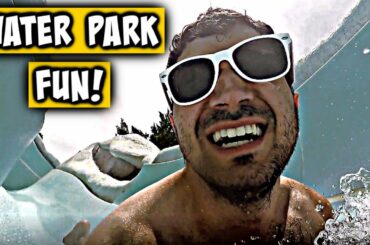 Water Slide Racing! Blizzard Beach Adventure + Health and Positivity Discussion!