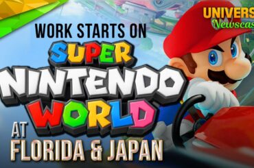 Work Starts on Super Nintendo World Florida & Japan - Universal Studios News 07/14/2017