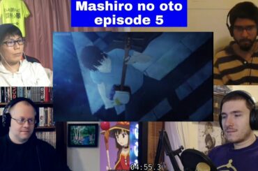 Those Snow White Notes episode 5 MASHIRO NO OTO REACTION MASHUP (ましろのおと)