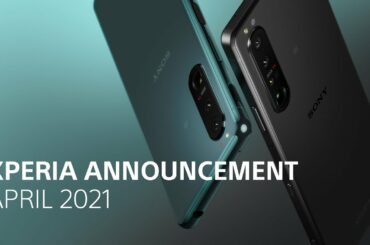 Xperia Announcement April 2021