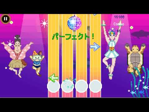 音ゲー アーティスティックスイミング隠し ノーミスクリア グーグルゲーム 攻略 ブラウザゲーム Tkhunt