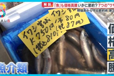 「魚は肉の日がお得」魚も価格高騰…物価高から家計を守る節約術第２弾【めざまし８ニュース】