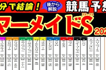 マーメイドステークス2024レース競馬予想！荒れることが多い牝馬のハンデ重賞だがミッキーゴージャスやコスタボニータは重いハンデで勝ち切ることができるのか？