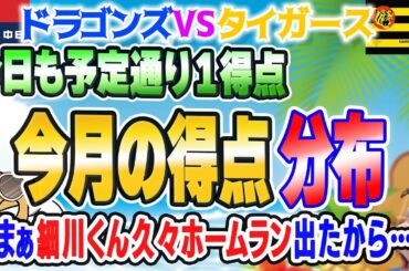 【中日ドラゴンズ】細川ふみえ久々ホームラン！なんとかこれで引き分け、マジ投手陣に感謝リスペクト【ライブ】