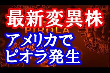 世界中の科学者たちが新たな変異株BA.2.86、通称「ピロラ」に注目しています。 7月にデンマークで初めて検出され、8月にアメリカでも確認されました。