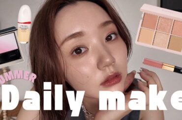 最近ハマってるデイリーメイク🤍/ ｲｴﾍﾞ春ﾌﾞﾙﾍﾞ夏.| makeup.毎日メイク